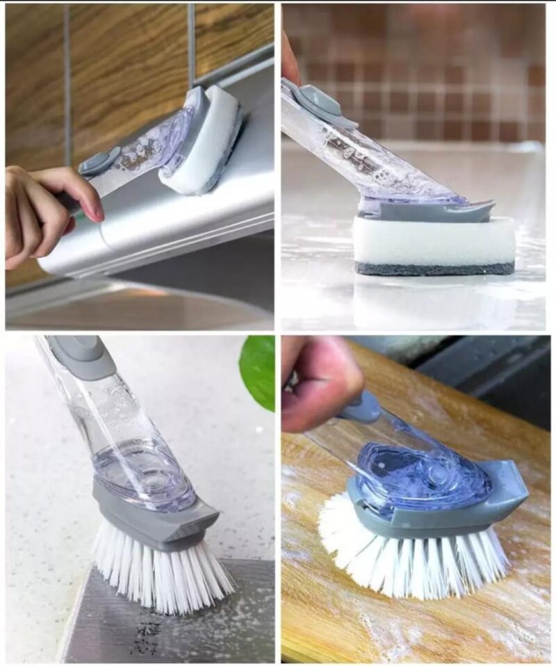 Deal 1 = 6Pcs Silicon Lids & Dishwand Soap Dispenser Pack of 2 - Image 2