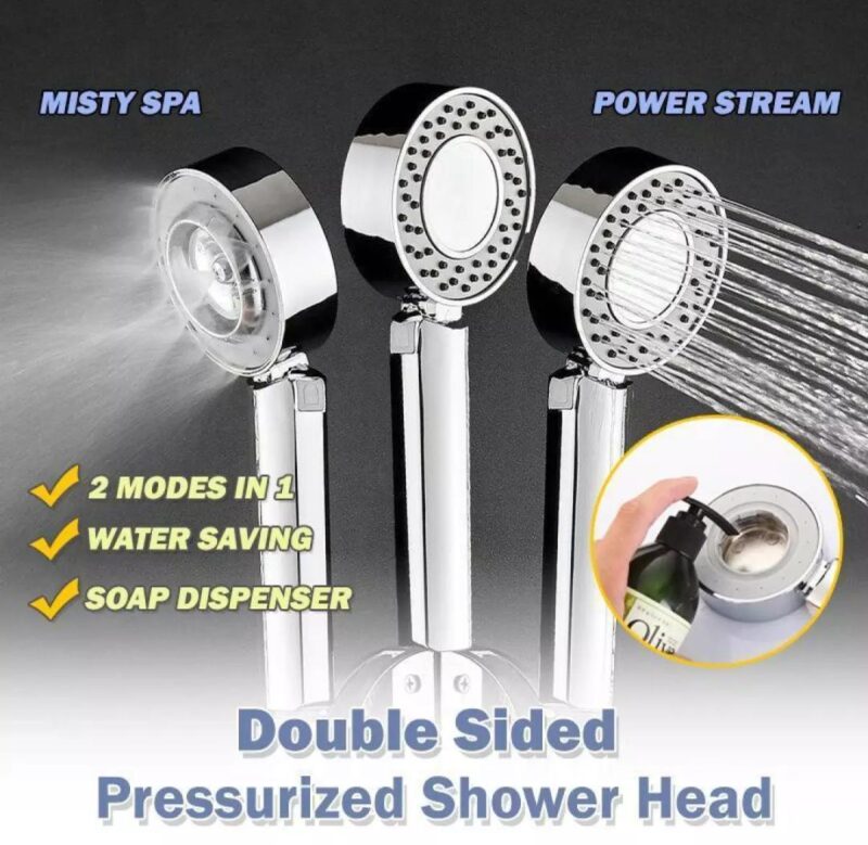 HIGH PRESSURE DOUBLE-SIDED SHOWER HEAD - Image 4