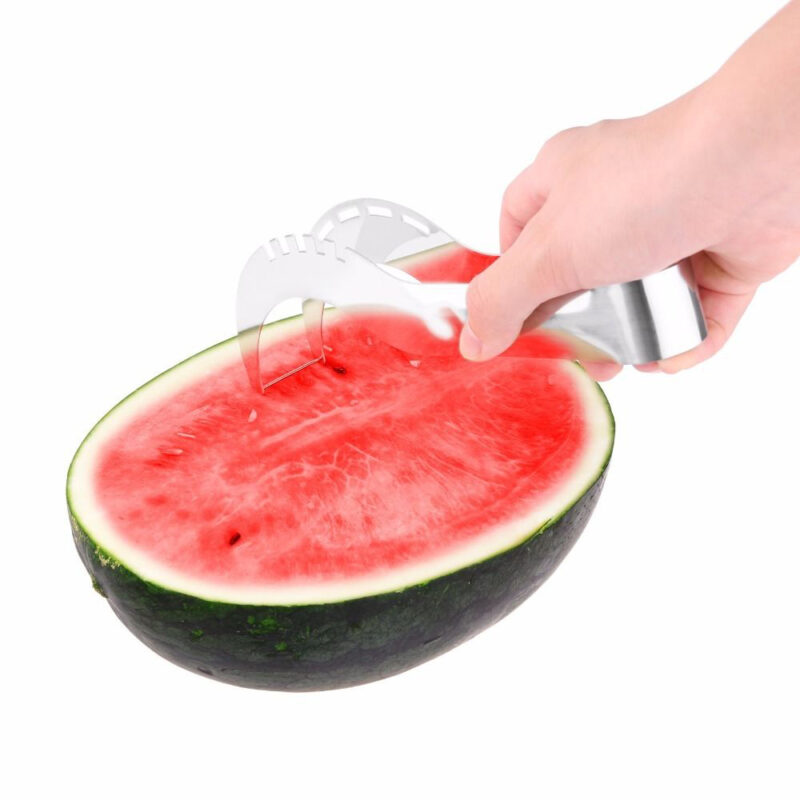 STAINLESS STEEL WATERMELON KNIFE SLICER CUTTER - Image 3