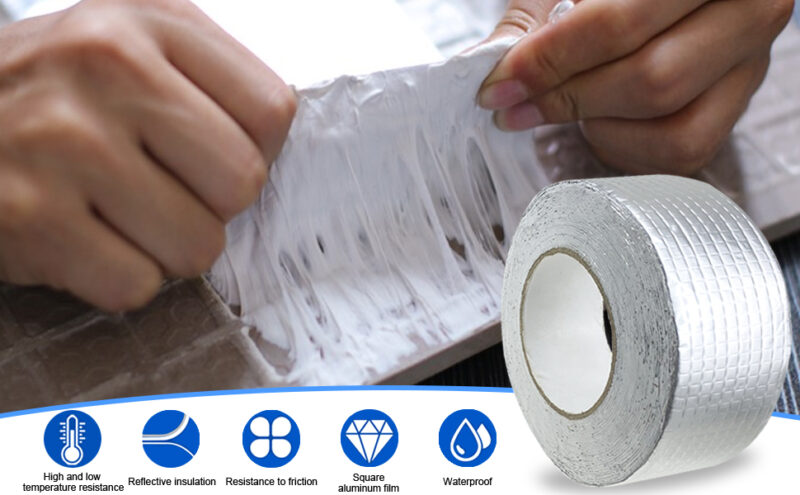 Water Leakage Sealing Tape Super Strong Aluminum - Image 3