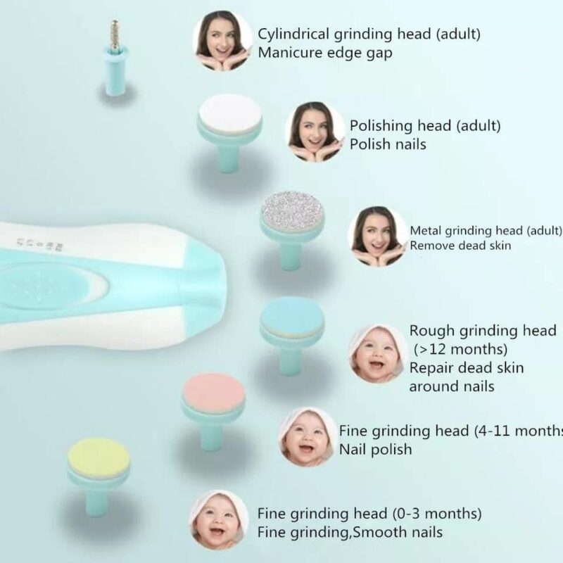 Electric Baby Nail Trimmer (1750+200 Delivery Charges) - Image 18